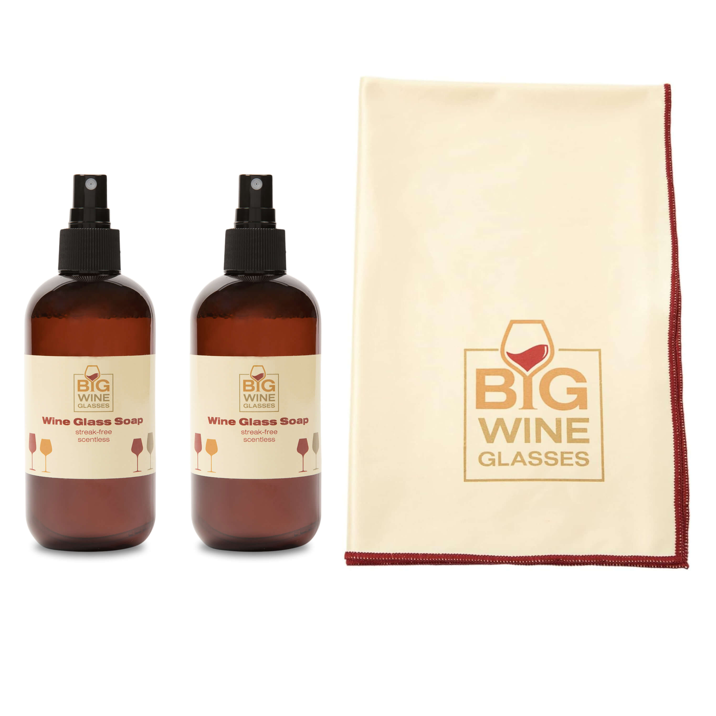 2 SOAPS & CLOTH BUNDLE