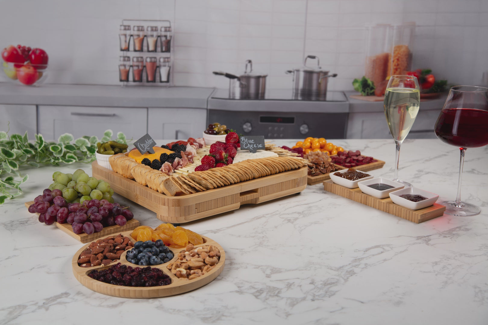 Load video: GIANT CHARCUTERIE SET