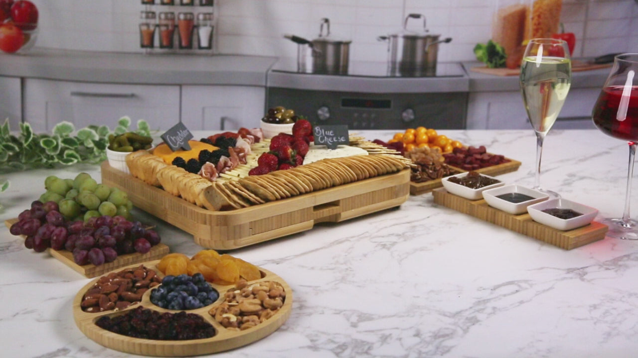 Load video: GIANT CHARCUTERIE SET