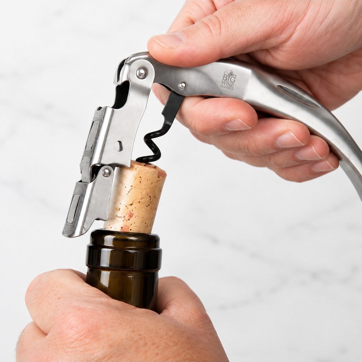 STAINLESS STEEL WINE OPENER