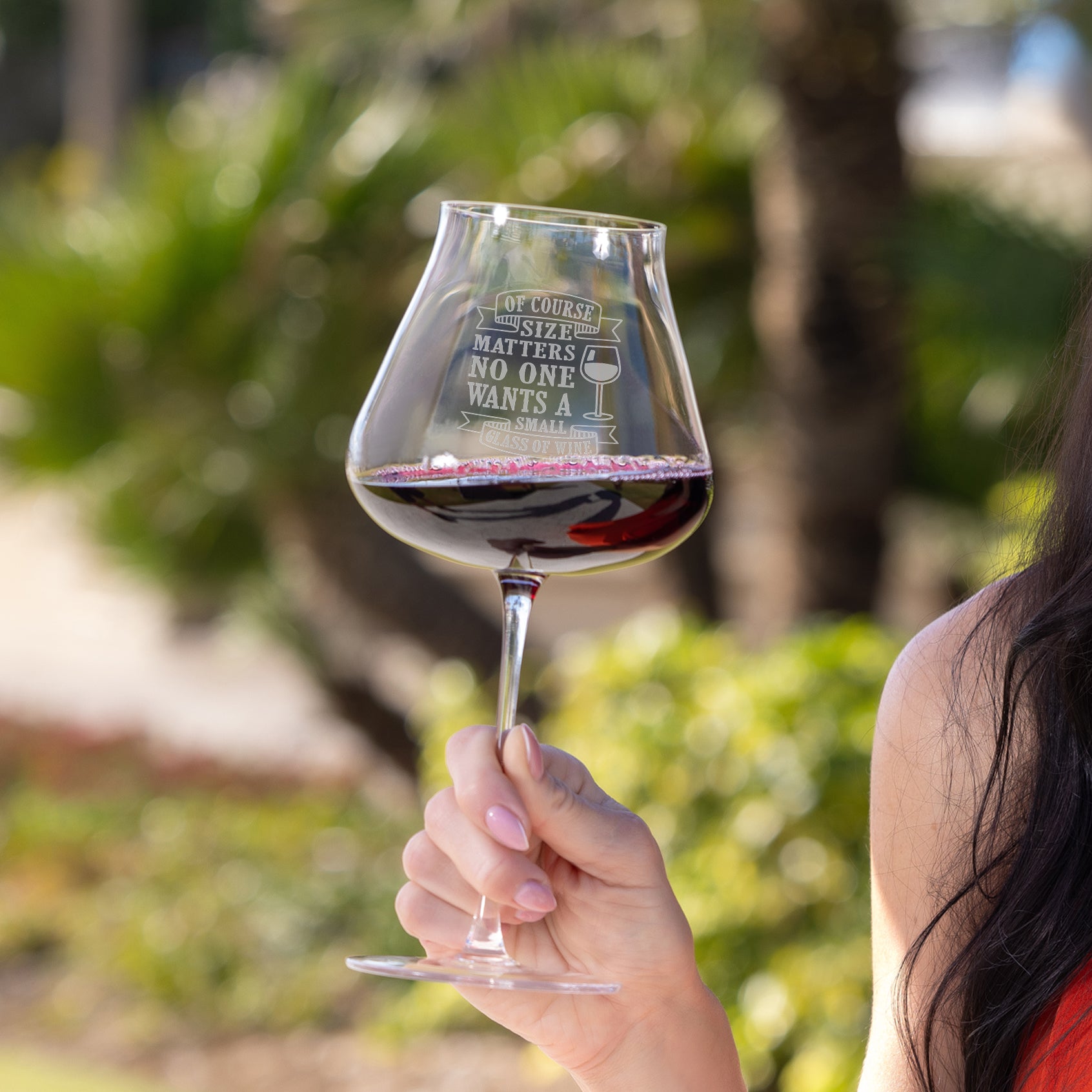 "Of Course Size Matters; No One Wants A Small Glass of Wine"