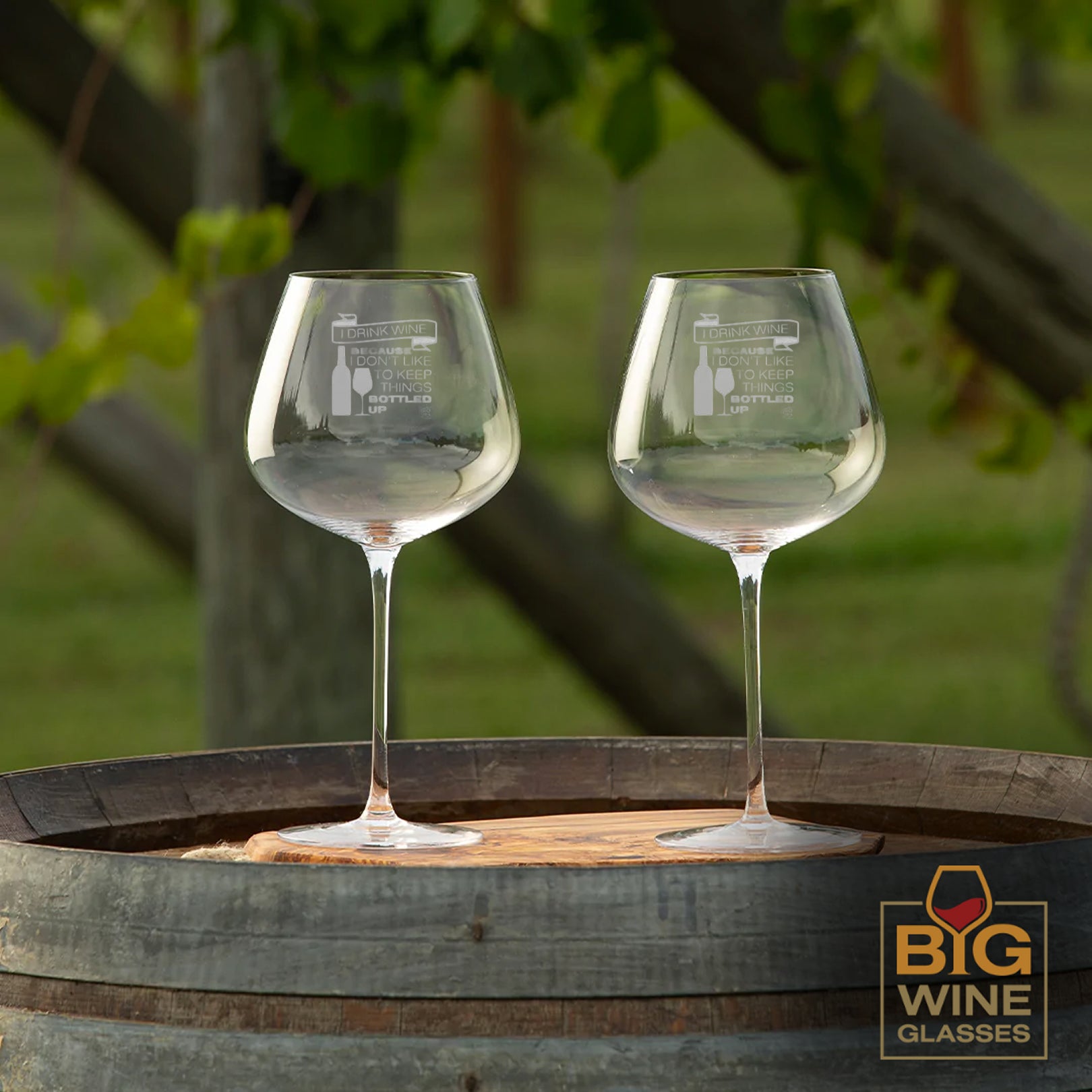 "I Drink Wine Because I Don’t Like to Keep Things Bottled Up”