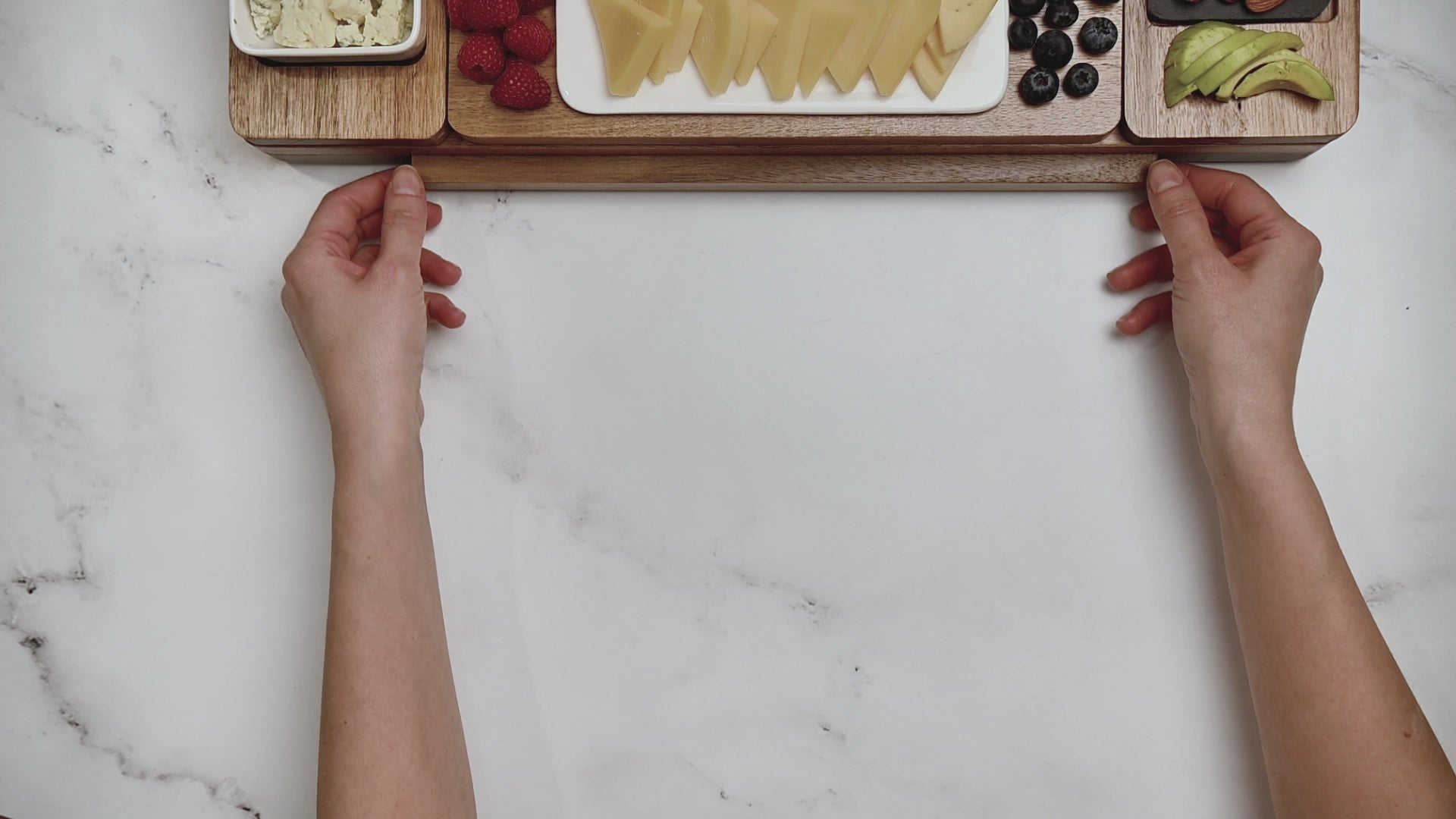 Load video: EPIC ENTERTAINER XL CHARCUTERIE BOARD